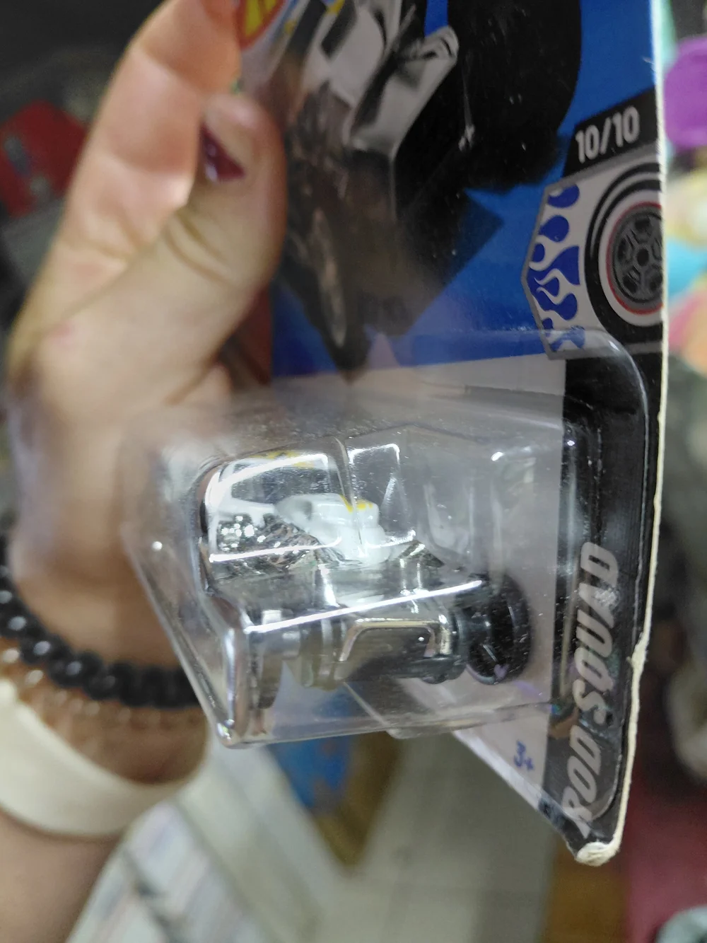 white Hot Wheels Hoto Roto (158/250) from the 2025 HW Rod Squad (10/10) series.